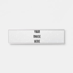 Vollständig anpassbare Namensplatte Türschild