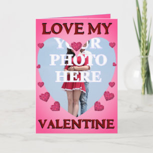 Vollständig anpassbare Valentinstag-Karte :) Feiertagskarte