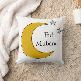 Vollständig anpassbares Eid Mubarak Kissen
