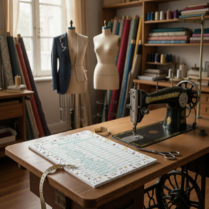 Vollständig anpassbares Notizbuch für Körpermaße C Notizblock