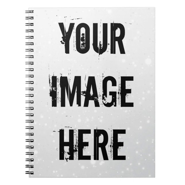 Vollständig anpassbares SpiralNotebook Notizblock (Vorderseite)