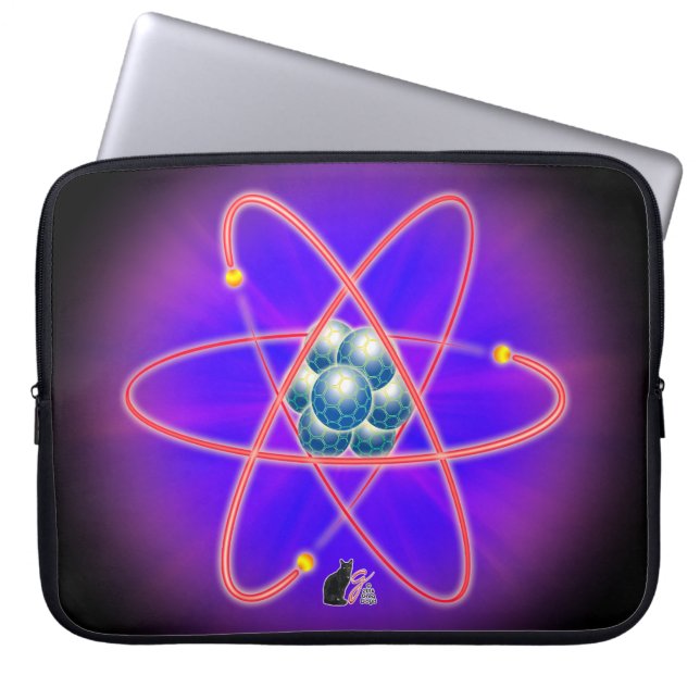 Vollständig atomarer Laptop-Sieb Laptopschutzhülle (Vorderseite)
