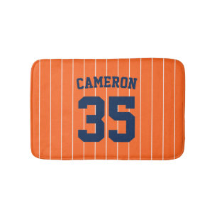 Vollständig bearbeitbare Farben Baseball Jersey S Badematte