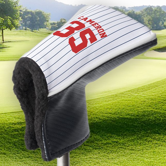 Vollständig bearbeitbare Farben Baseball Jersey St Golf Headcover (Von Creator hochgeladen)