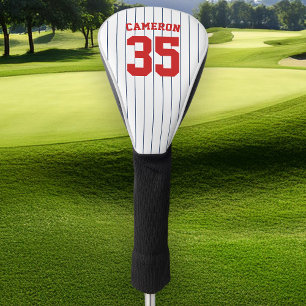 Vollständig bearbeitbare Farben Baseball Jersey St Golf Headcover