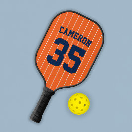 Vollständig bearbeitbare Farben Baseball Jersey St Pickleball Schläger