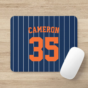 Vollständig editierbare Farben Baseball-Trikot-Str Mousepad