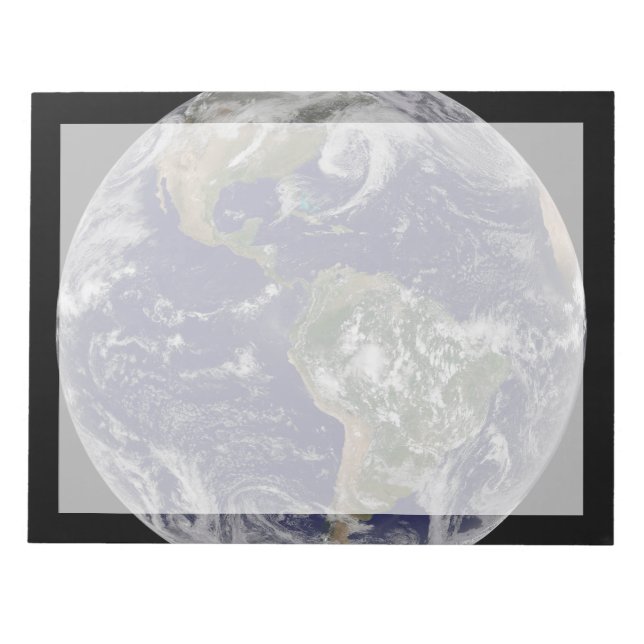 Vollständig erdacht mit Niederdrucksystemen. Notizblock (Vorderseite)