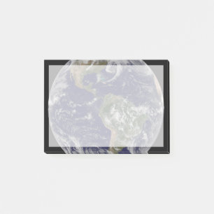 Vollständig erdacht mit Niederdrucksystemen. Post-it Klebezettel