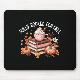 Vollständig gebucht für Herbst gemütliche Bücher P Mousepad