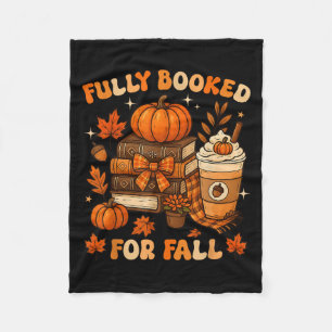 Vollständig gebucht für Herbstbücher Pumpkin Herbs Fleecedecke
