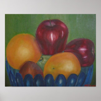 Vollständig gedruckt poster