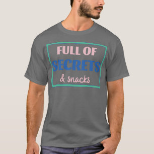 Vollständig Geheimnisse und Snacks Tote Bag für al T-Shirt