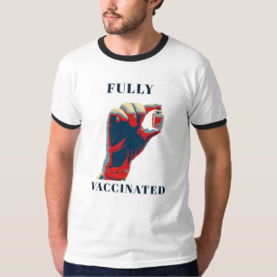 Vollständig geimpft - geimpft T-Shirt