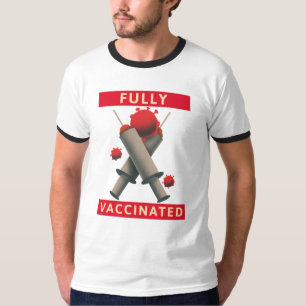 Vollständig geimpft - geimpft T-Shirt