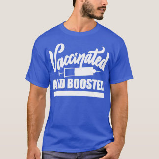 Vollständig geimpfter und geboosteter Funny Pro Im T-Shirt
