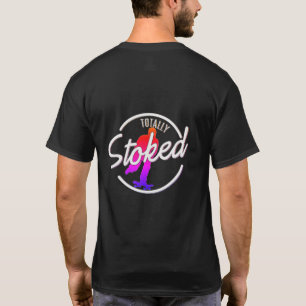 Vollständig gestokter Skateboard-T - Shirt