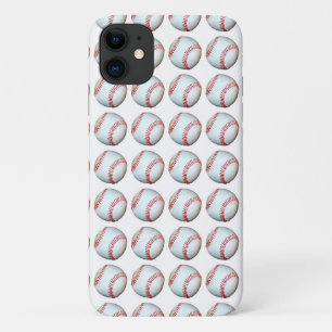 Vollständig kleine Baseballs Case-Mate iPhone Hülle