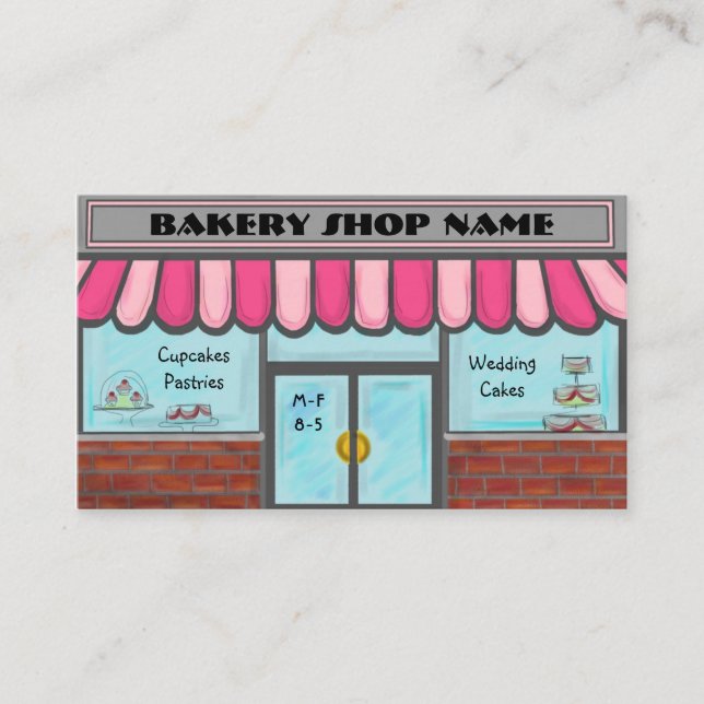 Vollständig kundengerechte niedliche visitenkarte (Vorderseite)