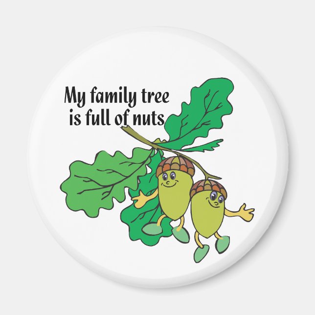 Vollständig Nuts Magnet (Vorne)