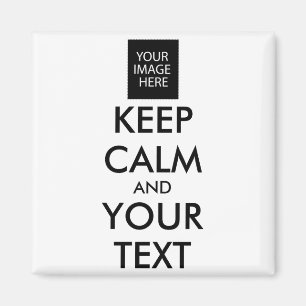 Vollständig Personalisiert Keep Calm Und Dein Text Magnet