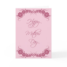 Vollständig personalisierte Muttertagskarte