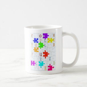 "Vollständig verwirrten" Puzzlespiel-Liebhabers Tasse