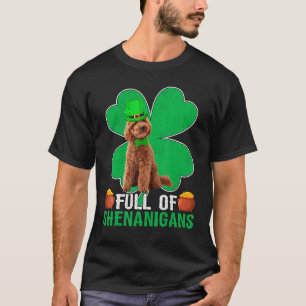 Vollständig von Shenanigans Toy Poodle Dog St Patr T-Shirt