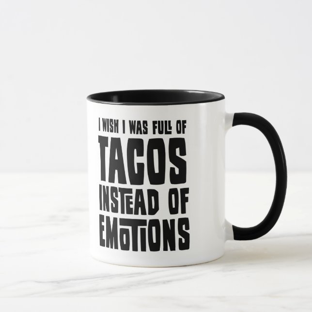 Vollständig von Tacos Tasse (Rechts)