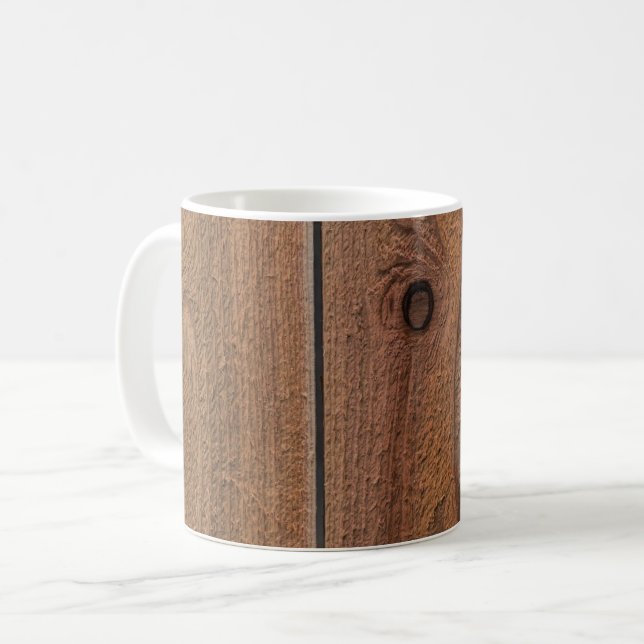 Vollständige Auflösung Holztextur Tasse (Vorderseite Links)