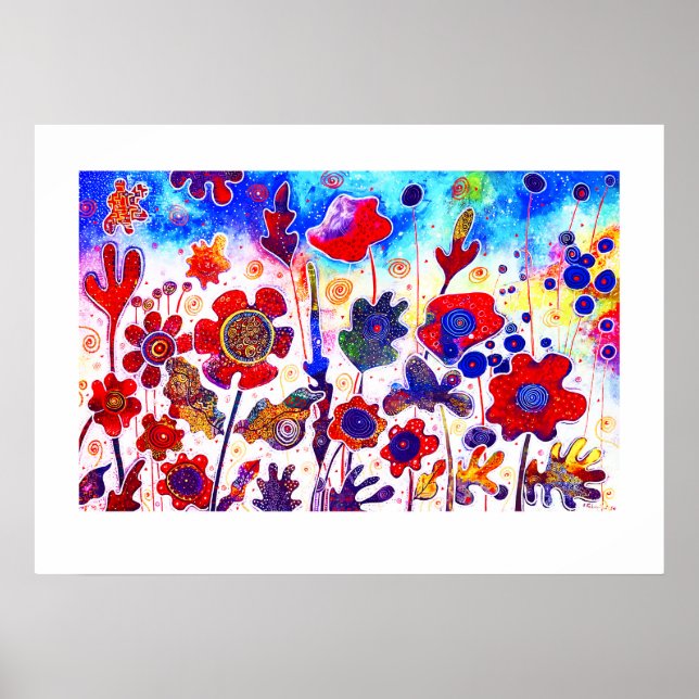 VOLLSTÄNDIGE BLUME POSTER (Vorne)