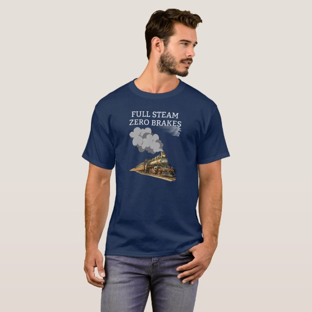 Vollständige Dampf-Null-Breaks T-Shirt (Vorne ganz)
