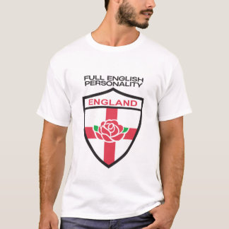 Vollständige englische Persönlichkeit T-Shirt