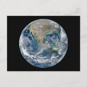 Vollständige Erde 2012 Postkarte