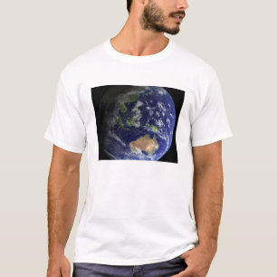 Vollständige Erde aus dem Weltraum mit Australien T-Shirt