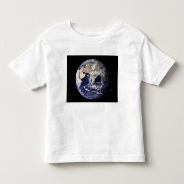 Vollständige Erde mit Europa und Asien 2 Kleinkind T-shirt (Vorderseite)