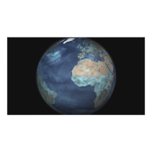 Vollständige Erde mit Verdunstung Fotodruck