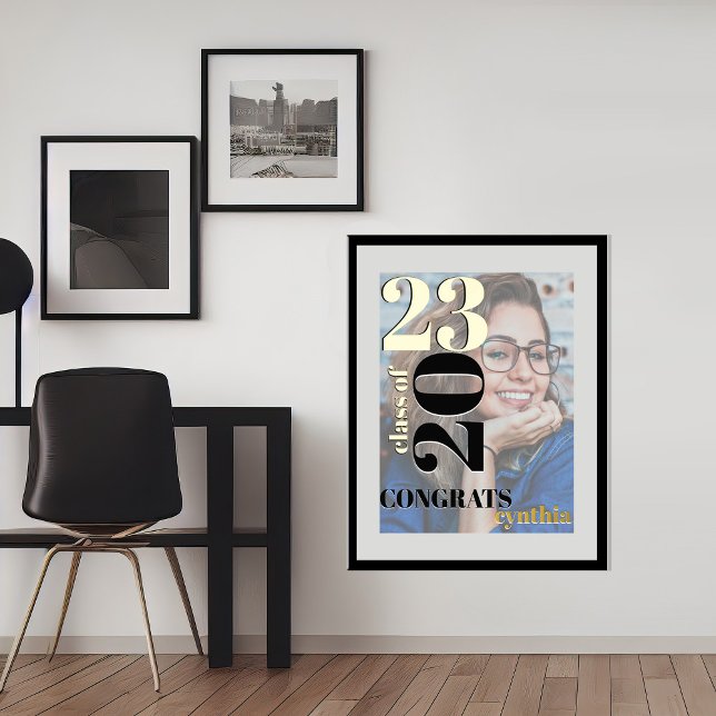 Vollständige Foto-Overlay-Glückwunsch Grad-Foliend Foliendrucke (Von Creator hochgeladen)