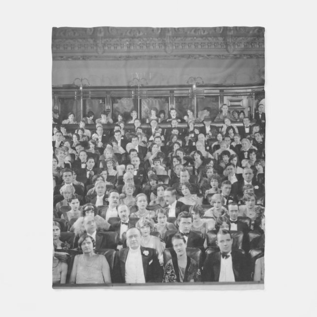 VOLLSTÄNDIGE HAUSHALTSBEREICHE, Vintag, Theater, M Fleecedecke (Vorderseite)