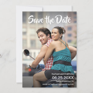 Vollständige Hochzeit des Fotos speichern Sie das Save The Date