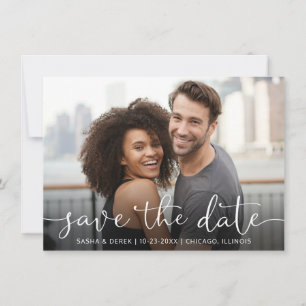 Vollständige Hochzeit des Fotos speichern Sie das Save The Date