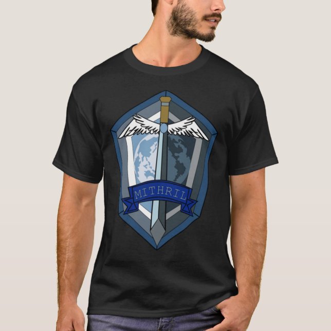 Vollständige Metallpanik! - Mithril Emblem Classic T-Shirt (Vorderseite)