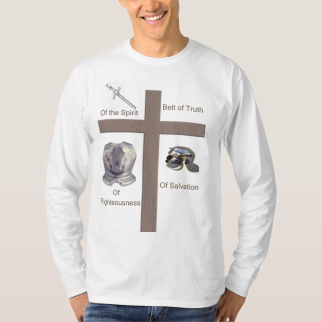 Vollständige Rüstung des T - Shirt Gottes (Vorderseite)