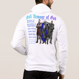 Vollständige Rüstung Gottes Unisex Custom Graphics Hoodie
