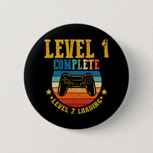 Vollständige Stufe 2 des Gamer-Geburtstags Button