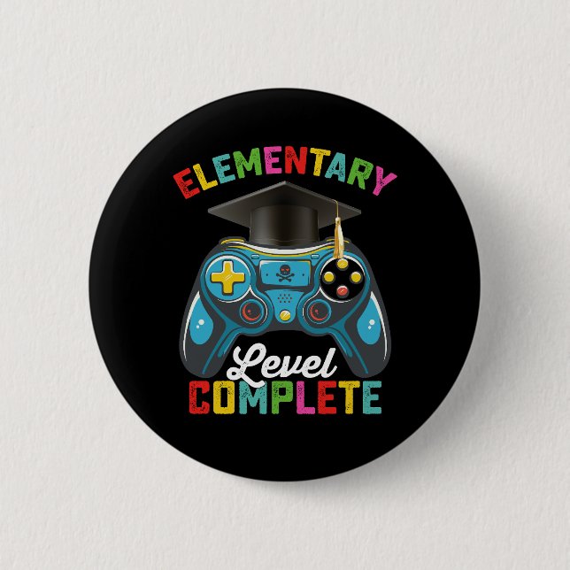 Vollständiger Abschluss-Gaming-Gamer Button (Vorderseite)