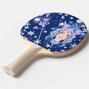 Vollständiger Druck Tischtennis Schläger