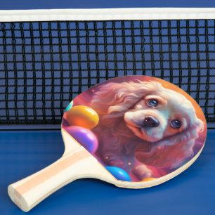 Vollständiger Druck Tischtennis Schläger