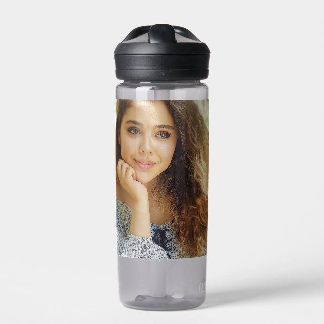 Vollständiger Foto-Upload Trinkflasche (Vorderseite)