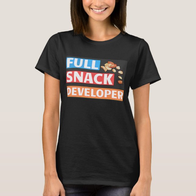 VOLLSTÄNDIGER SNACK-ENTWICKLER - ENTWICKLUNGSPUNKT T-Shirt (Vorderseite)